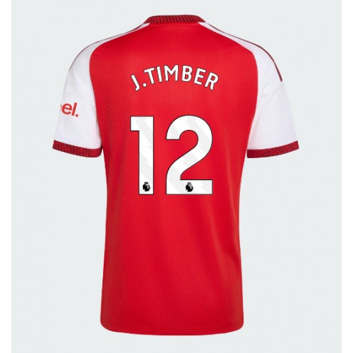 Muški Nogometni Dres Arsenal Jurrien Timber #12 Domaci 2026-27 Kratak Rukav